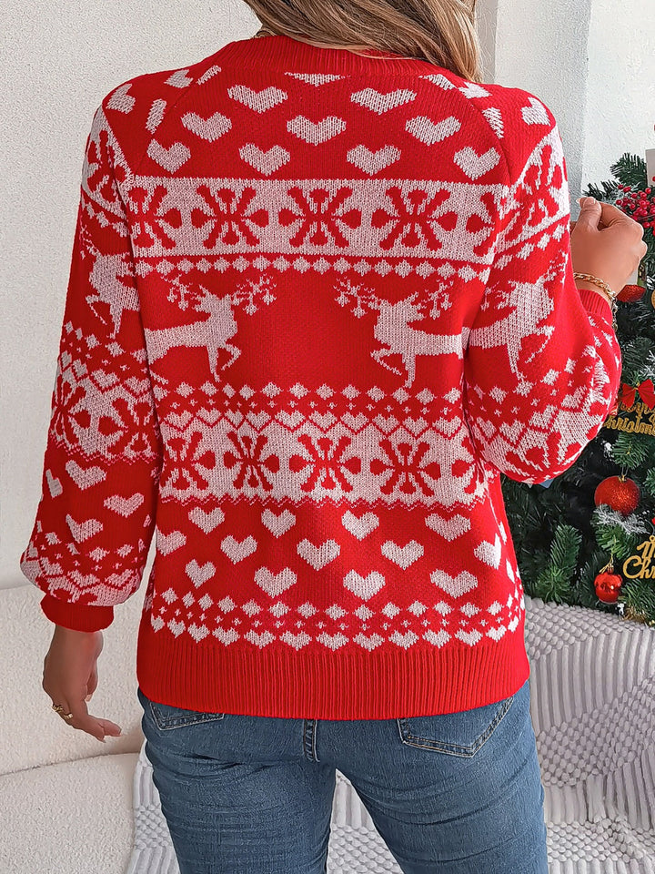 Stilla | Lang Pullover Med Rund Halsudskæring