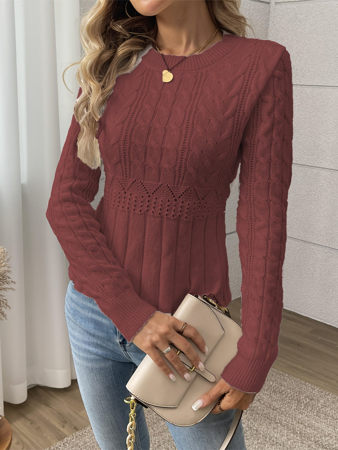 Stilla | Tra Trendy Strikpullover Til Damer