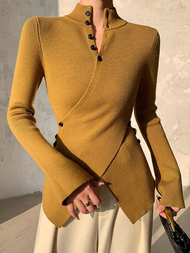 Stilla | Pull Ensfarvet Brun Dame