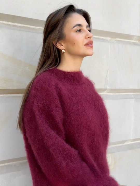 Stilla | blød Mohair-strikpullover