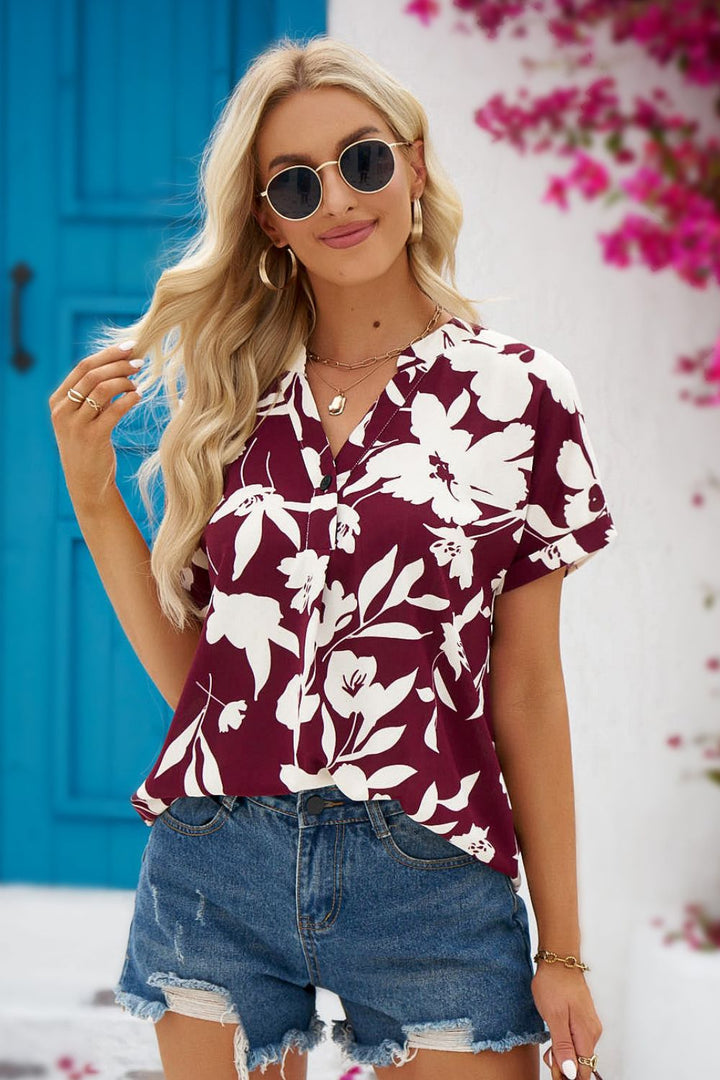Stilla | Damebluse Blomst