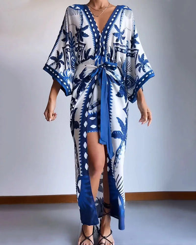 Stilla | Style Maxikjole Med Print