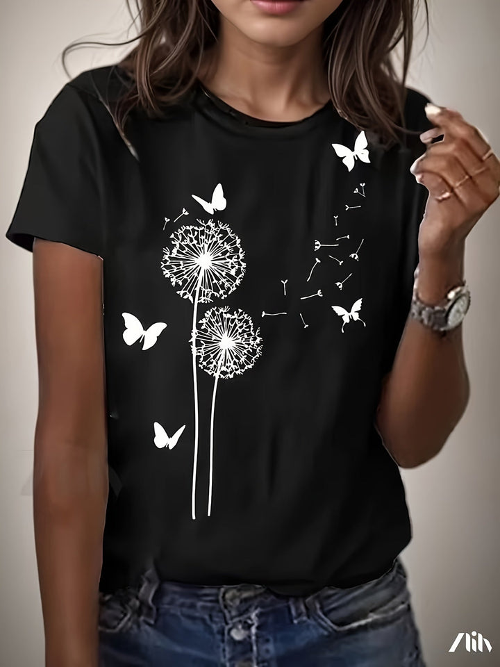 Stilla | Åndbar T-Shirt Med Korte Ærmer Til Kvinder