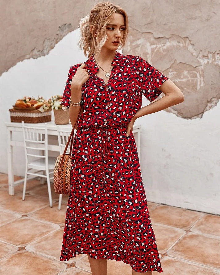 Stilla | Flowy Boho Stil Kjole