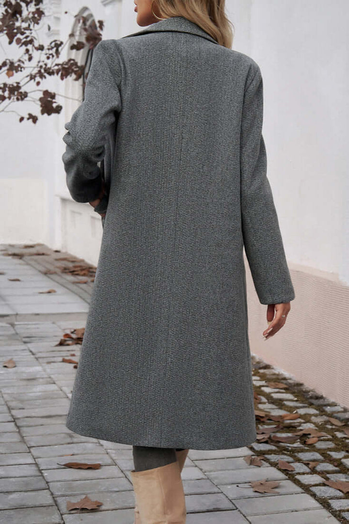 Stilla | Elegant Dobbeltknappet Langfrakke
