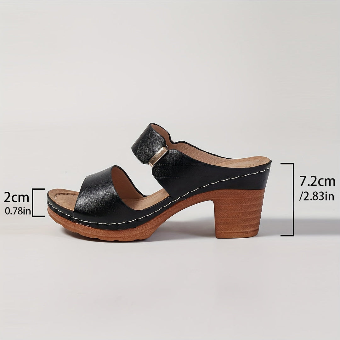 Stilla | Højhælede Sandaler