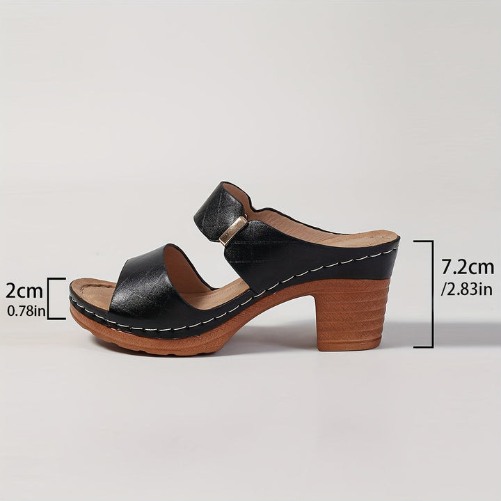 Stilla | Højhælede Sandaler