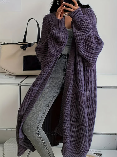 Stilla | Cozy Strikcardigan med Bælte til Kvinder
