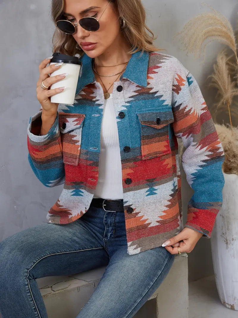 Stilla | Vintages stil bomuldsjakke