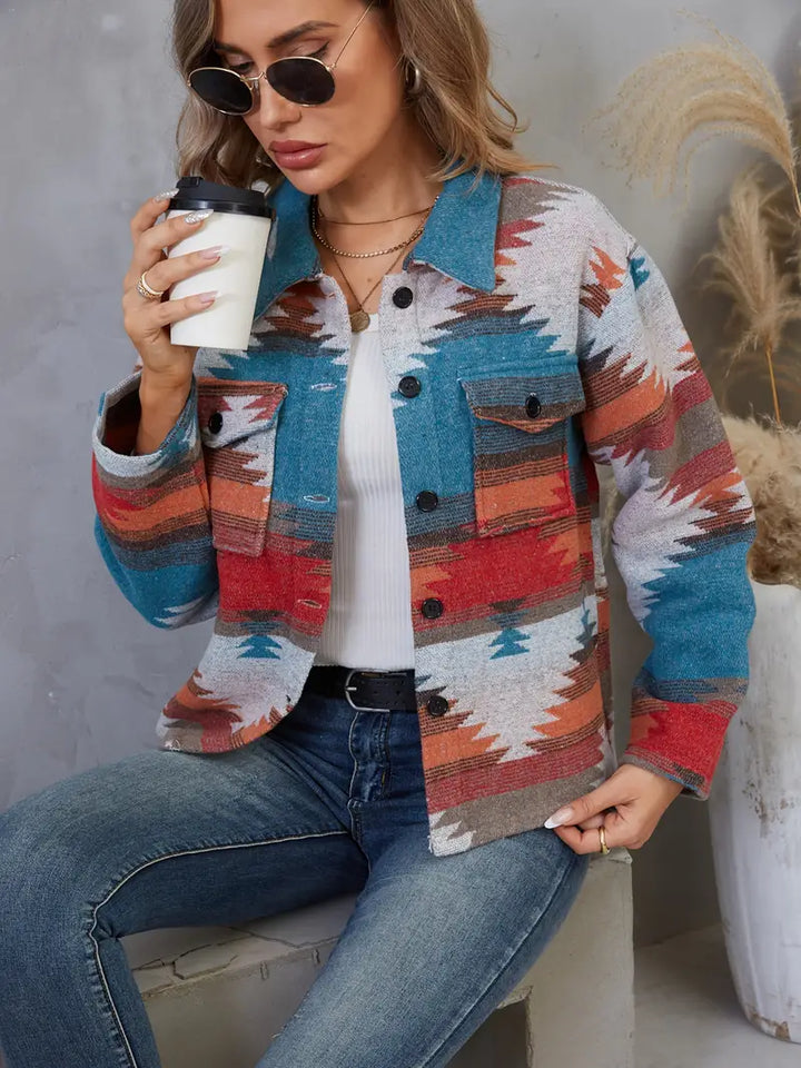 Stilla | Vintages stil bomuldsjakke