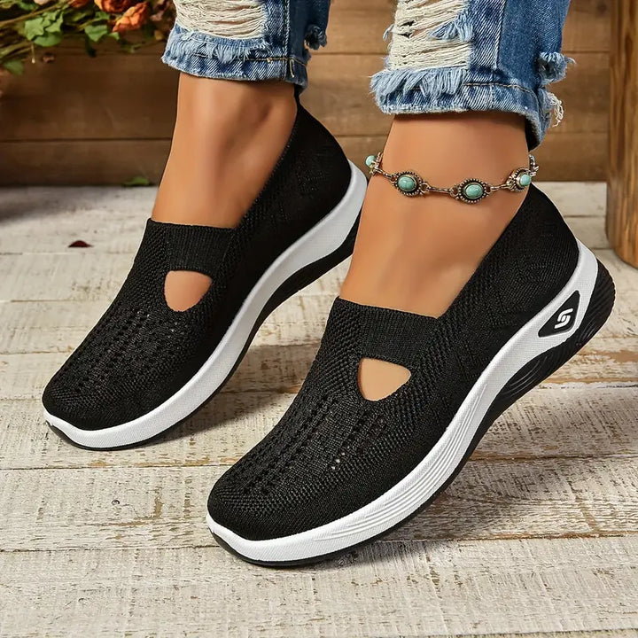 Skovae | Åndbare ortopædiske slip-on sneakers til damer