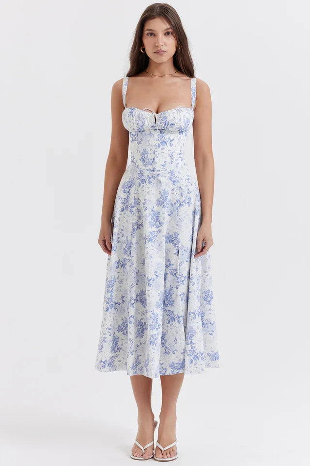 Stilla | Solskin Bustier Carmen Print
