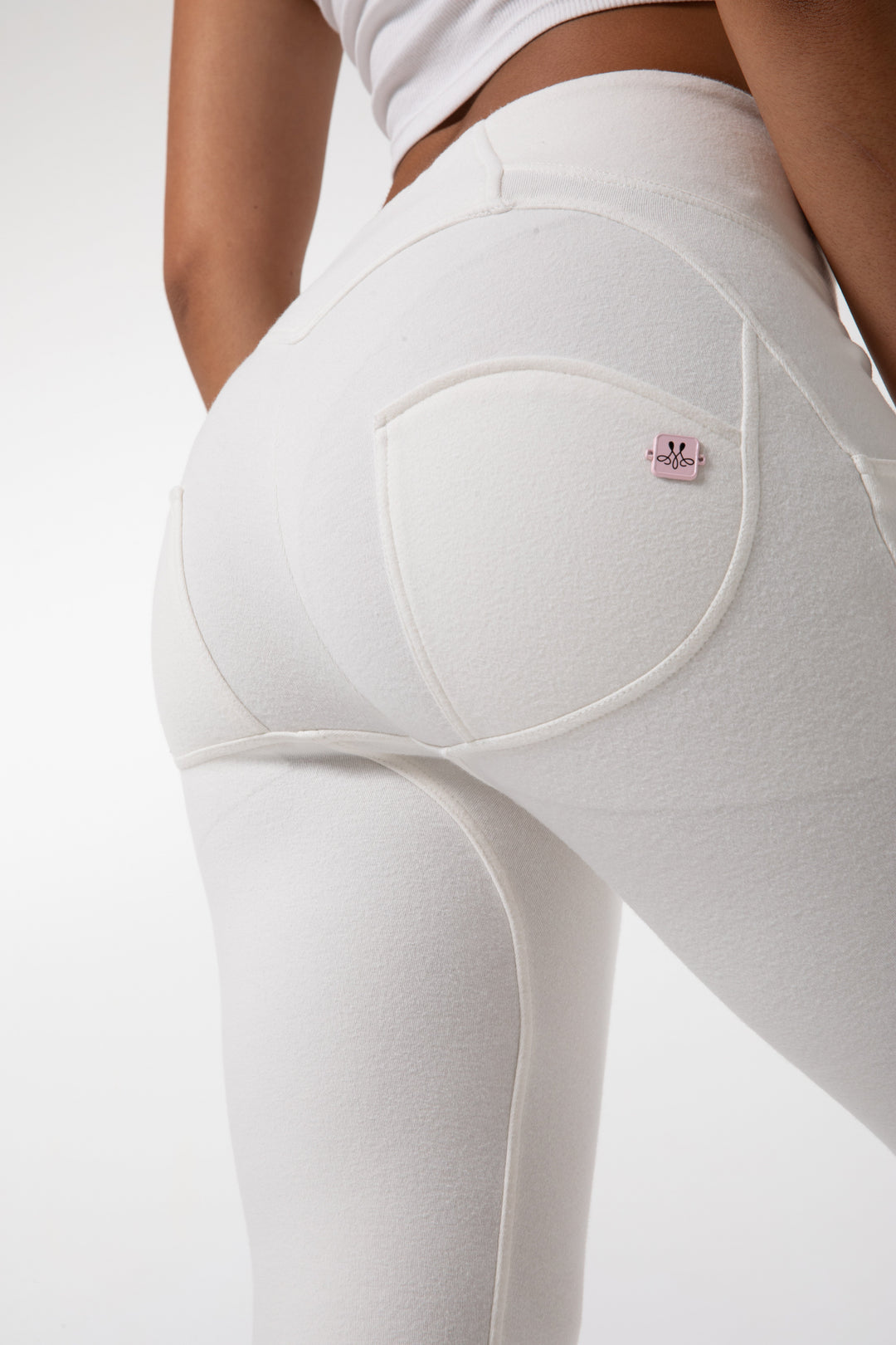 Stilla | Stramme Hvide Leggings Med Høj Talje