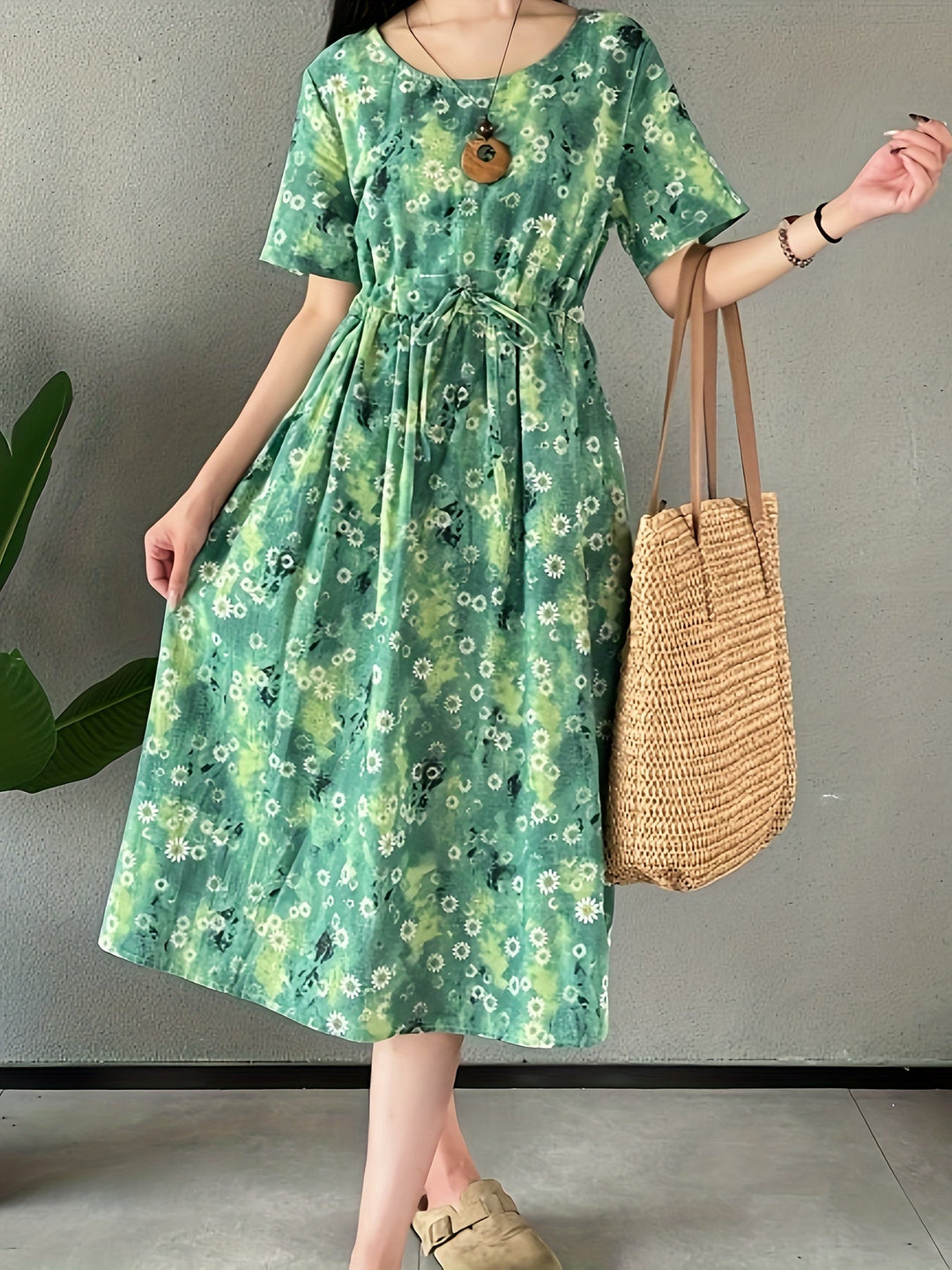 Stilla | Linned Kjole Dame