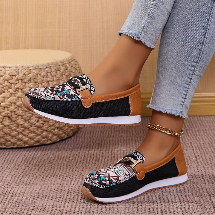 Stilla | Dame Slip on Mokasiner Britisk Stil