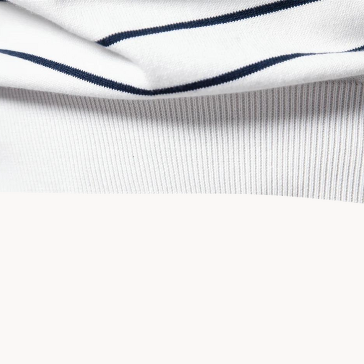 Stilla | Bomulds Sweater med Stribemønster