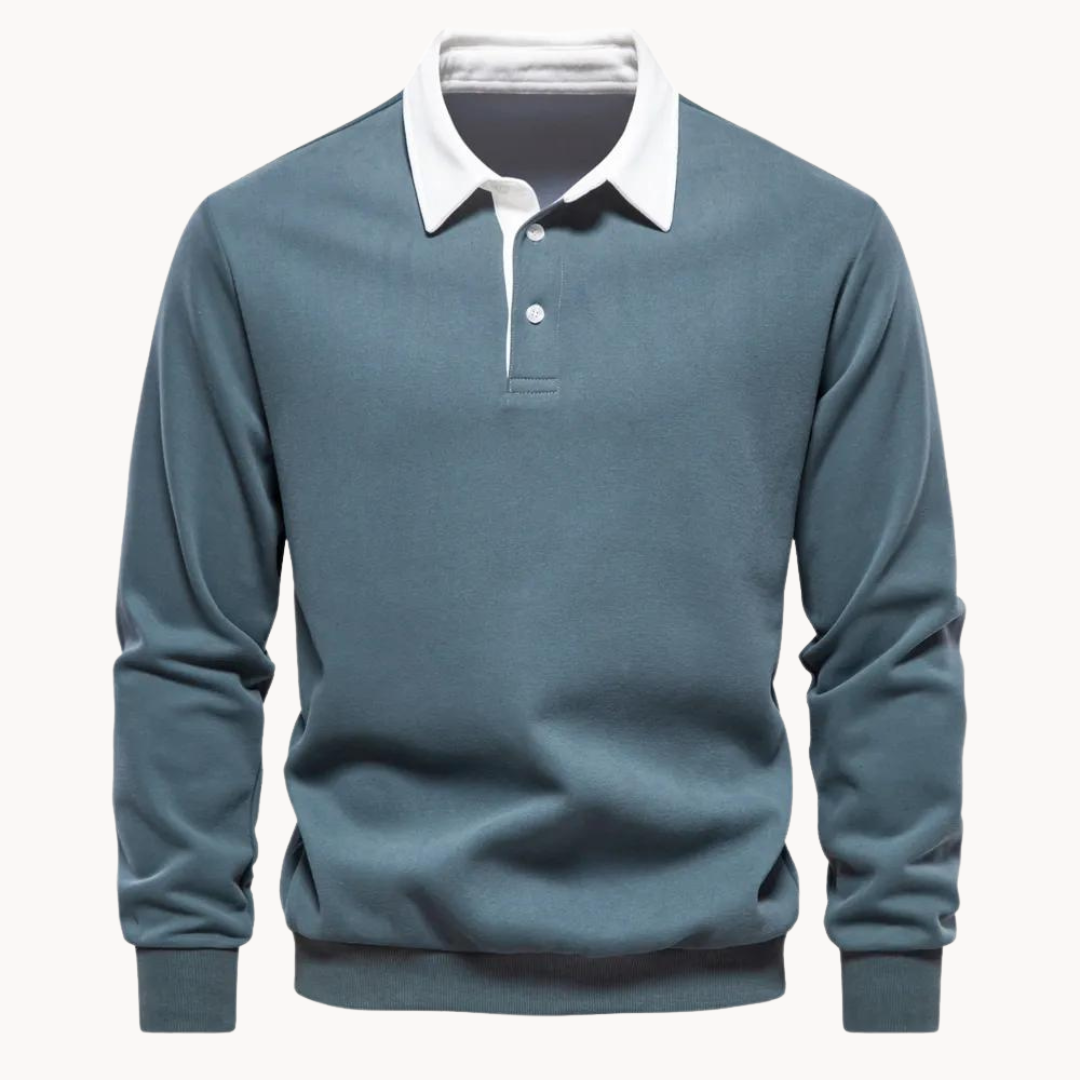 Stilla | Casual Polo-Sweater