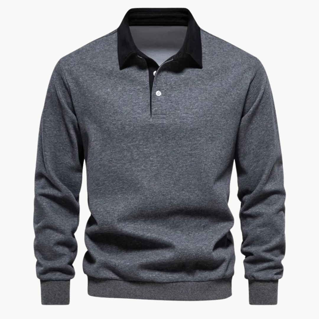 Stilla | Casual Polo-Sweater