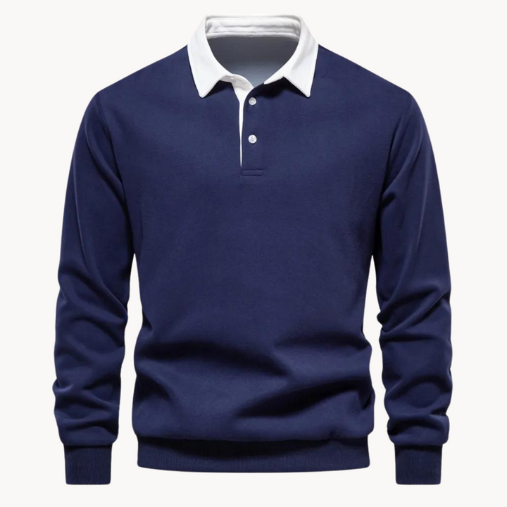 Stilla | Casual Polo-Sweater