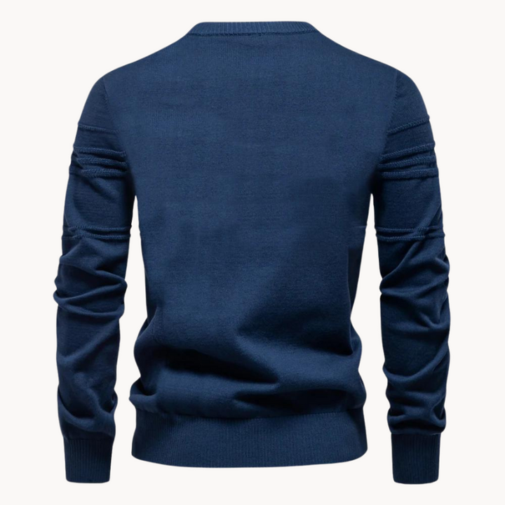 Stilla | Premium Bomulds Sweater til Mænd