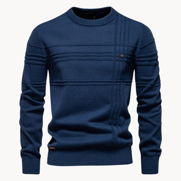 Stilla | Premium Bomulds Sweater til Mænd