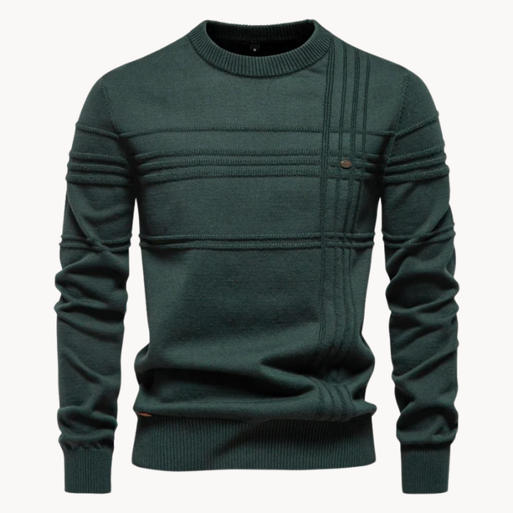 Stilla | Premium Bomulds Sweater til Mænd