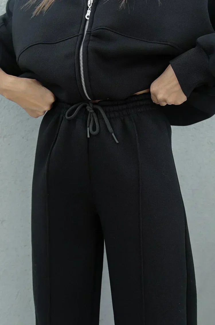 Stilla | Comfort Sæt Med Afslappet Og Bukser Til Et Elegant Og Hyggeligt Look