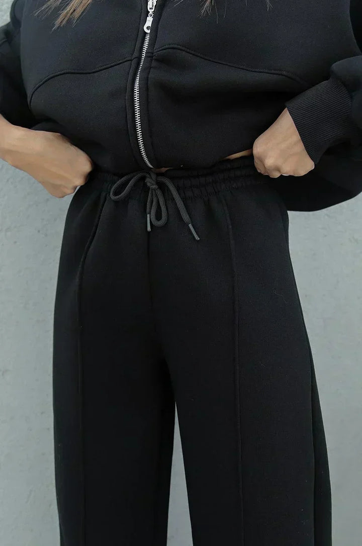 Stilla | Comfort Sæt Med Afslappet Og Bukser Til Et Elegant Og Hyggeligt Look