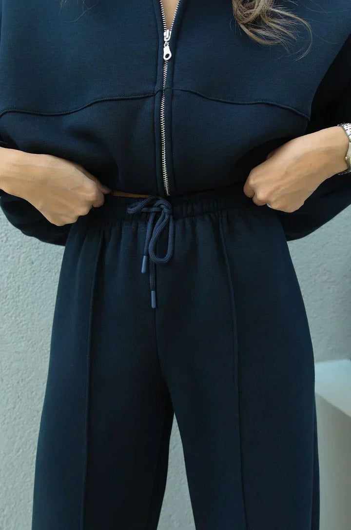 Stilla | Comfort Sæt Med Afslappet Og Bukser Til Et Elegant Og Hyggeligt Look
