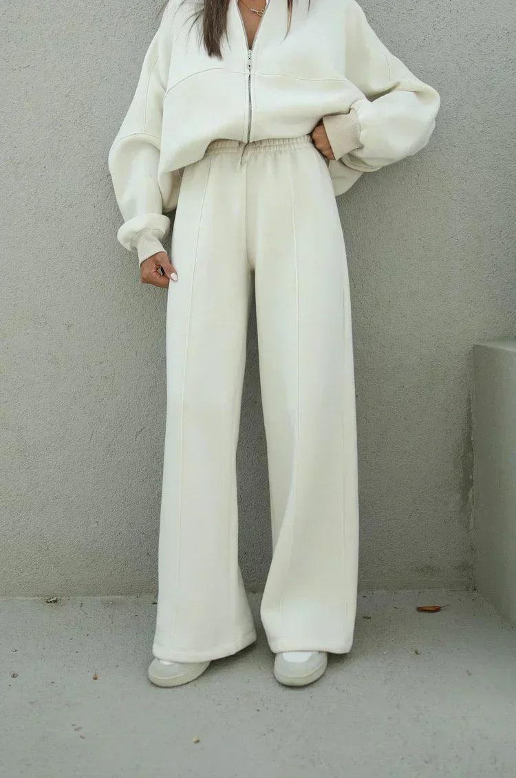 Stilla | Comfort Sæt Med Afslappet Og Bukser Til Et Elegant Og Hyggeligt Look