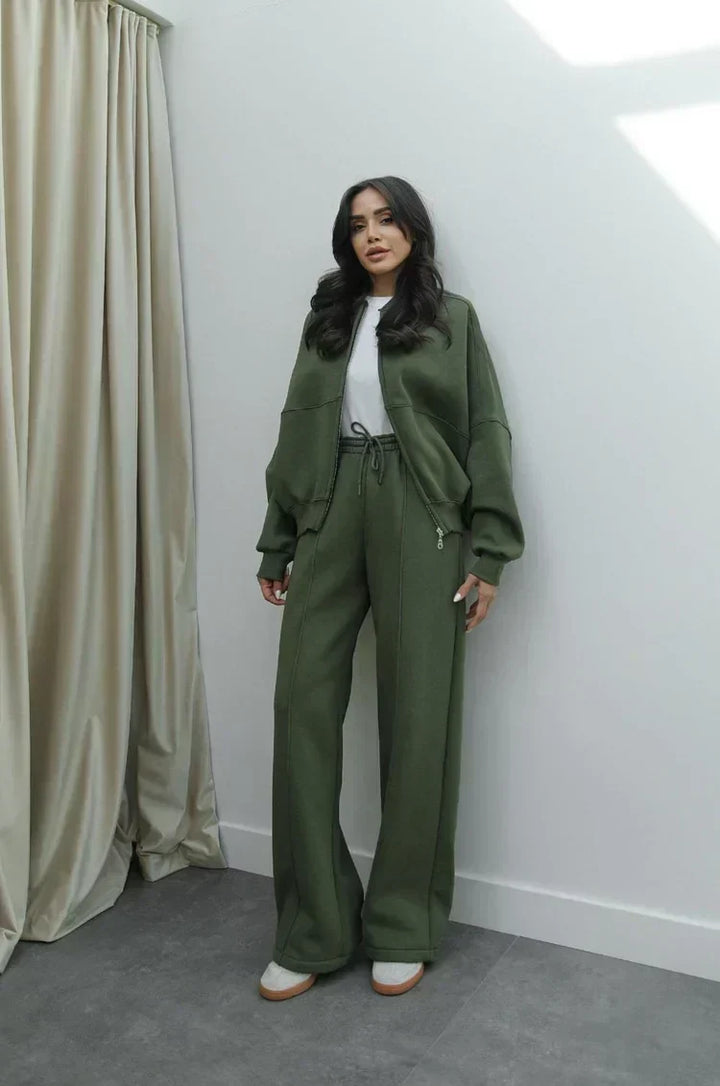 Stilla | Comfort Sæt Med Afslappet Og Bukser Til Et Elegant Og Hyggeligt Look