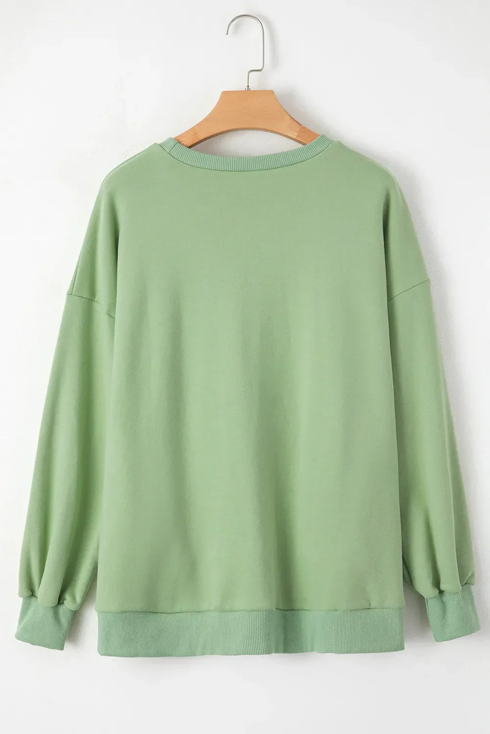 Stilla | Sweatshirt med Rund Halsaussnit og Lange Ærmer