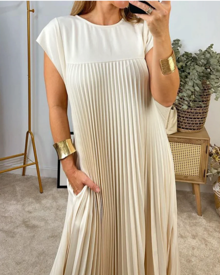 Stilla | Plisseret Chic Kjole