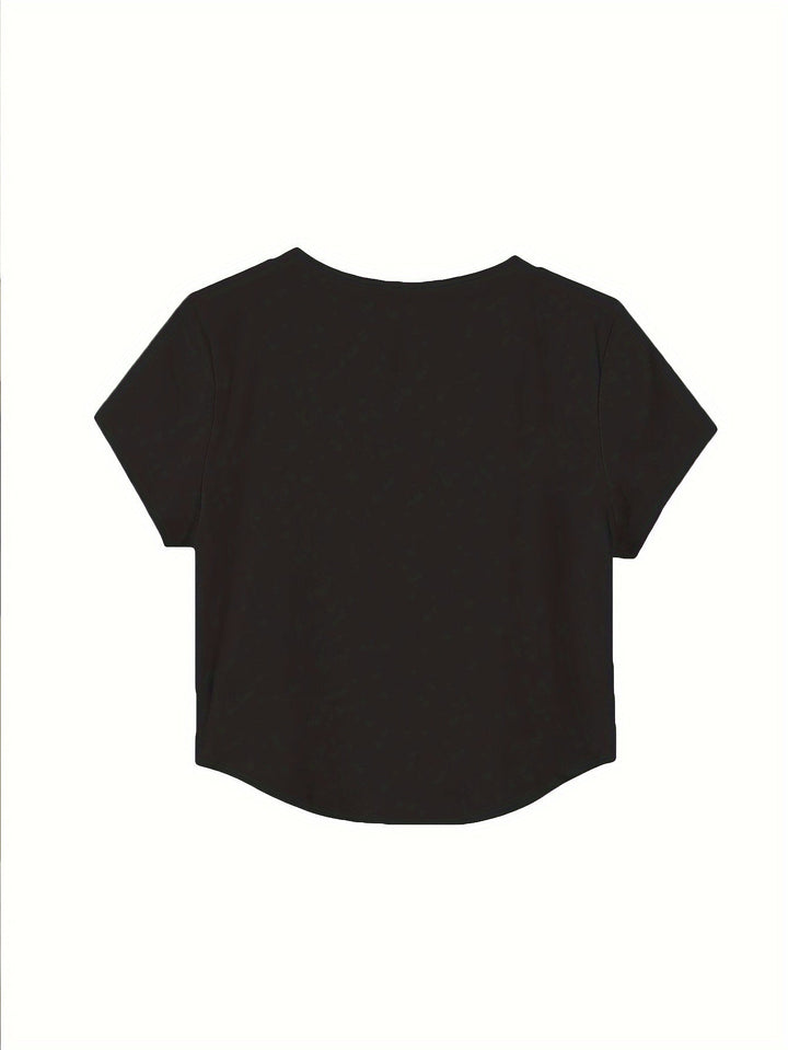 Stilla | Åndbar Dame T-Shirt V-Hals, Let Og Sommerlig