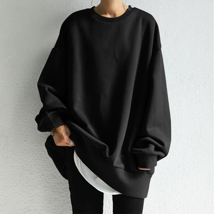 Stilla | Modisk Hættetrøje med ædel Look