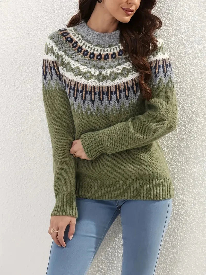 Stilla | Pullover Fair Isle Vintagesamling