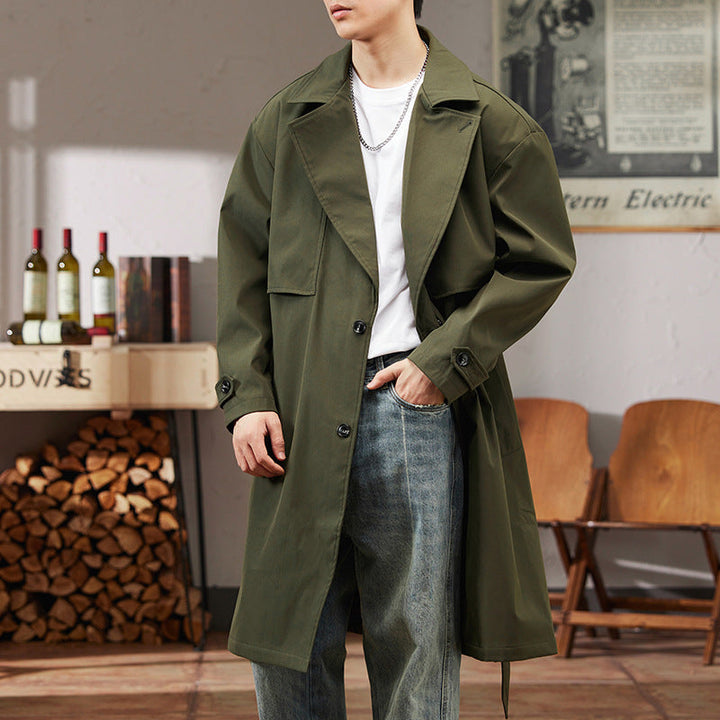 Stilla | Trenchcoat - Justerbar Pasform - Moderne Lang Design