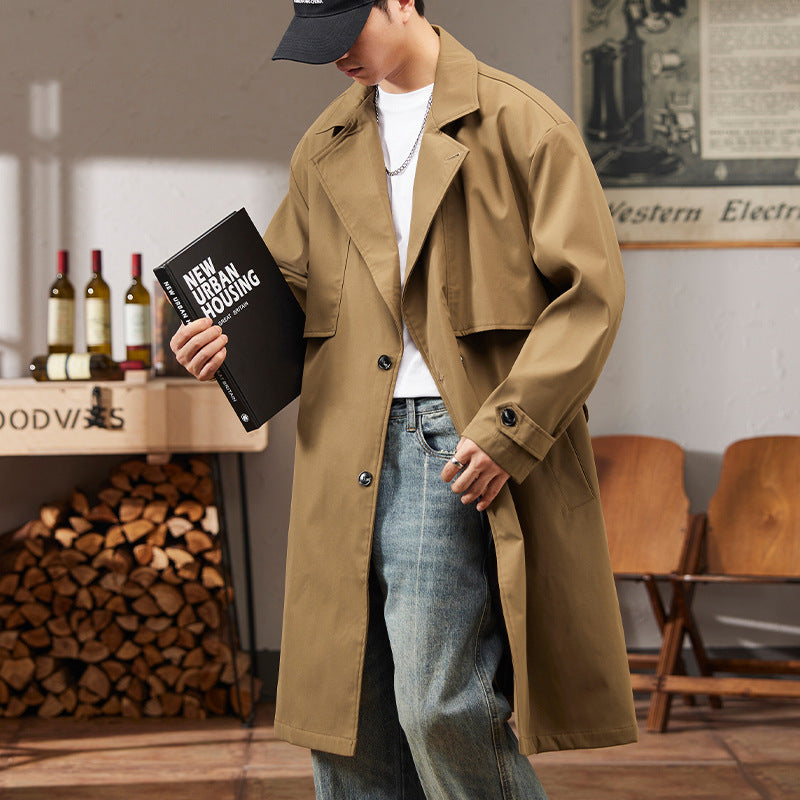 Stilla | Trenchcoat - Justerbar Pasform - Moderne Lang Design