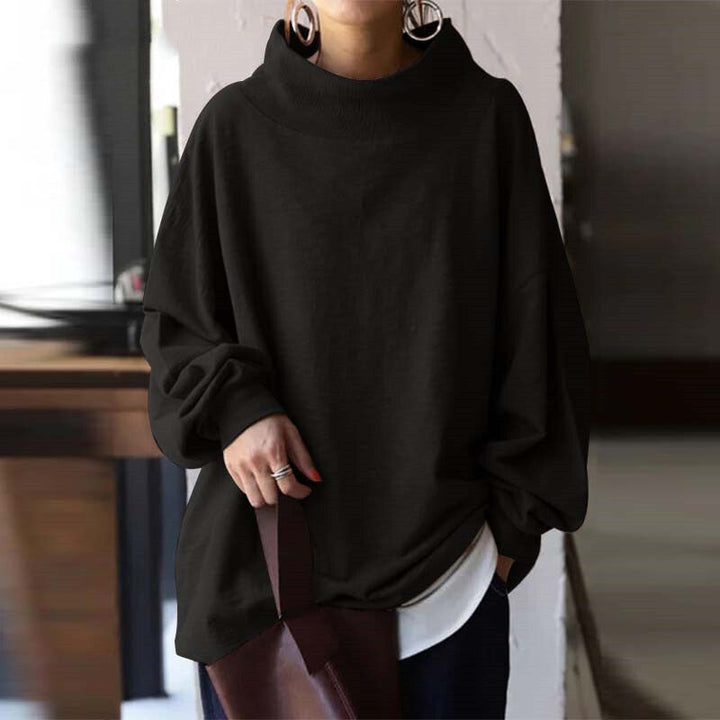 Stilla | Elegant Damepullover Med Lange Ærmer Af Cashmere