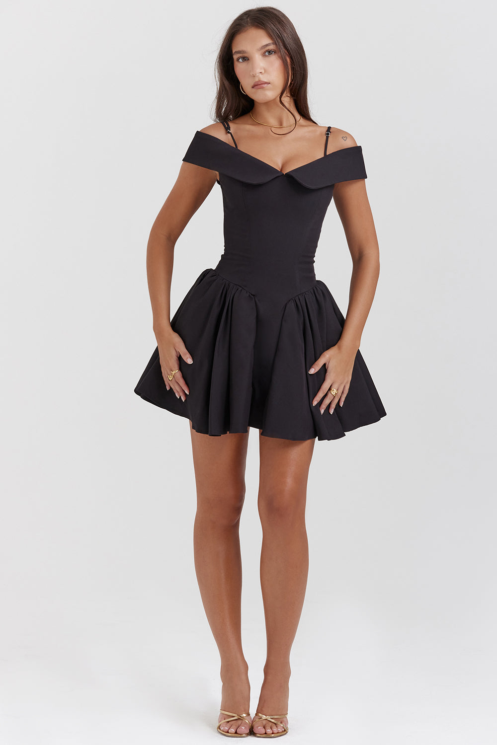 Stilla | Off Shoulder Minikjole