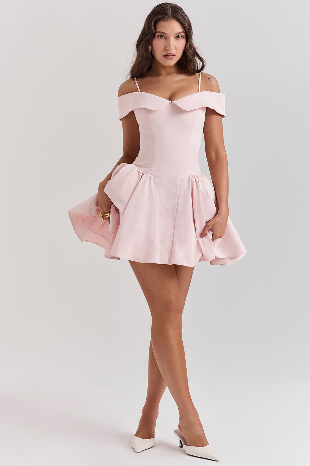 Stilla | Off Shoulder Minikjole