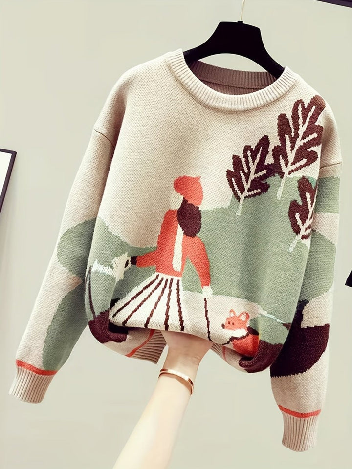 Stilla | Gemütliches Herbst-set - Rock und Pullover