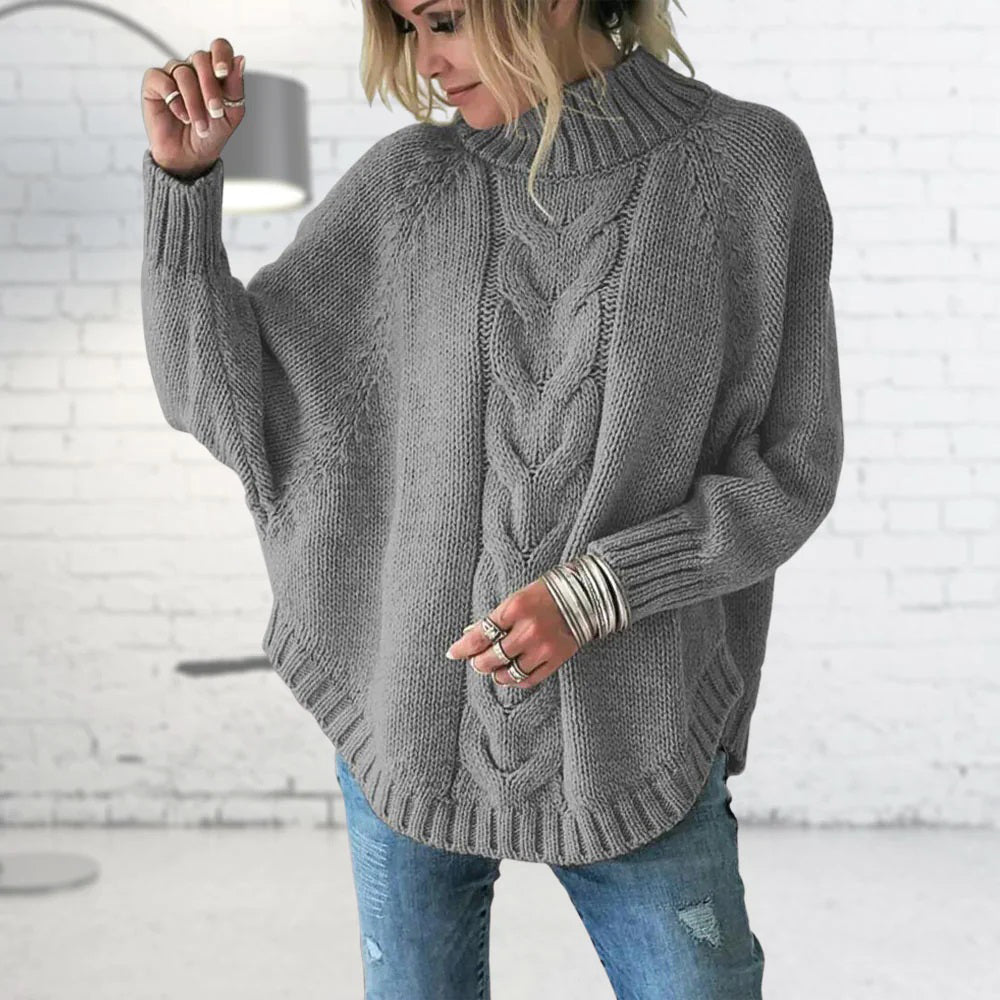 Stilla | Lang Grov Strik Damer Sweater