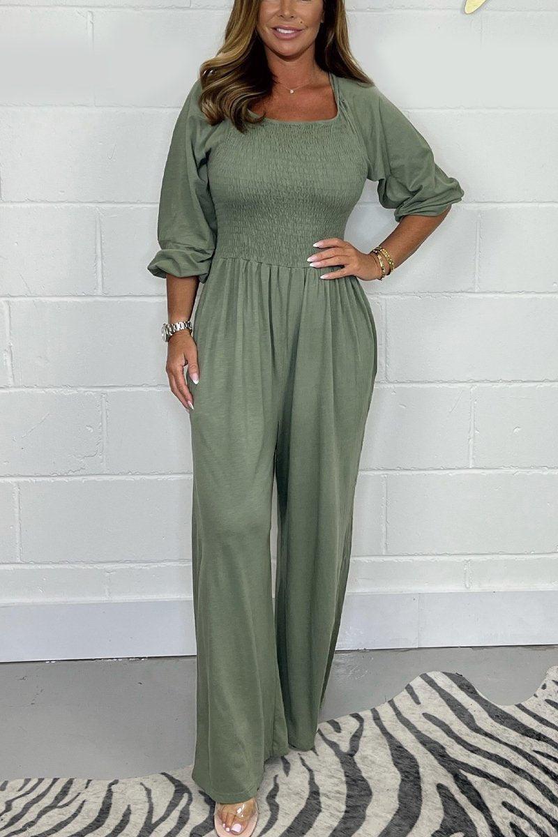 Stilla | Læsset Jumpsuit