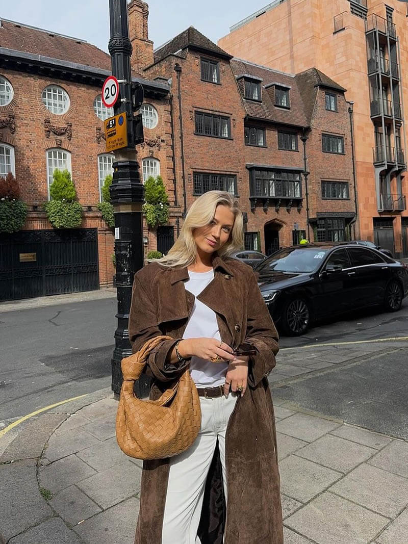 Stilla | Trenchcoat Emilia Sædder