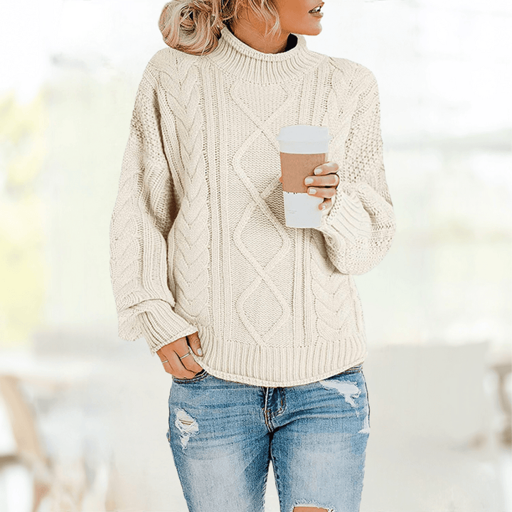 Stilla | Blød Rullekravepullover Med Moderne Snit