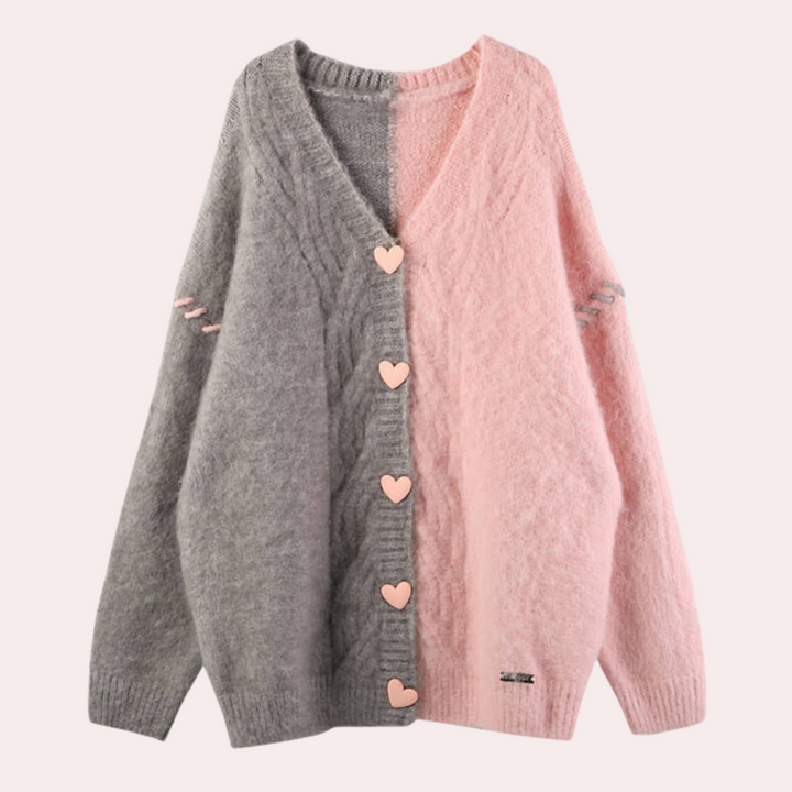Stilla | Elegant V-hals cardigan til damer