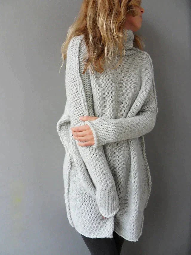 Stilla | Luksuriøs Rullekrave-Strikpullover