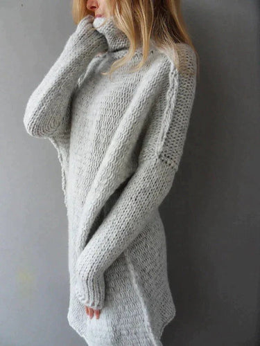Stilla | Luksuriøs Rullekrave-Strikpullover