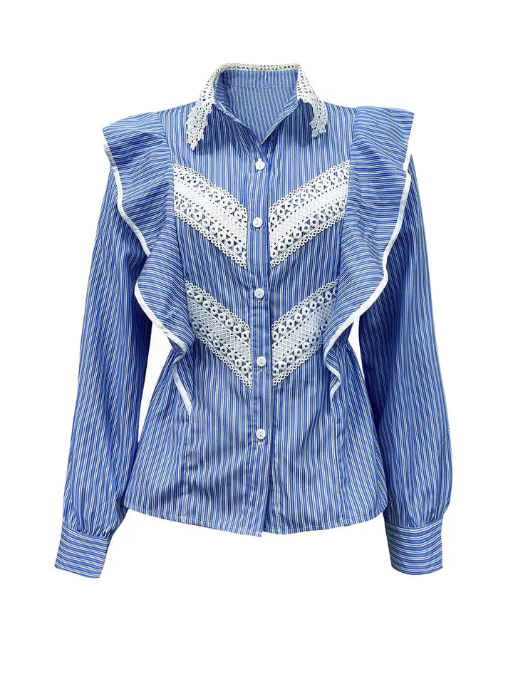 Stilla | Bluse Lange Ærmer Af Bomuld Vintage Esprit